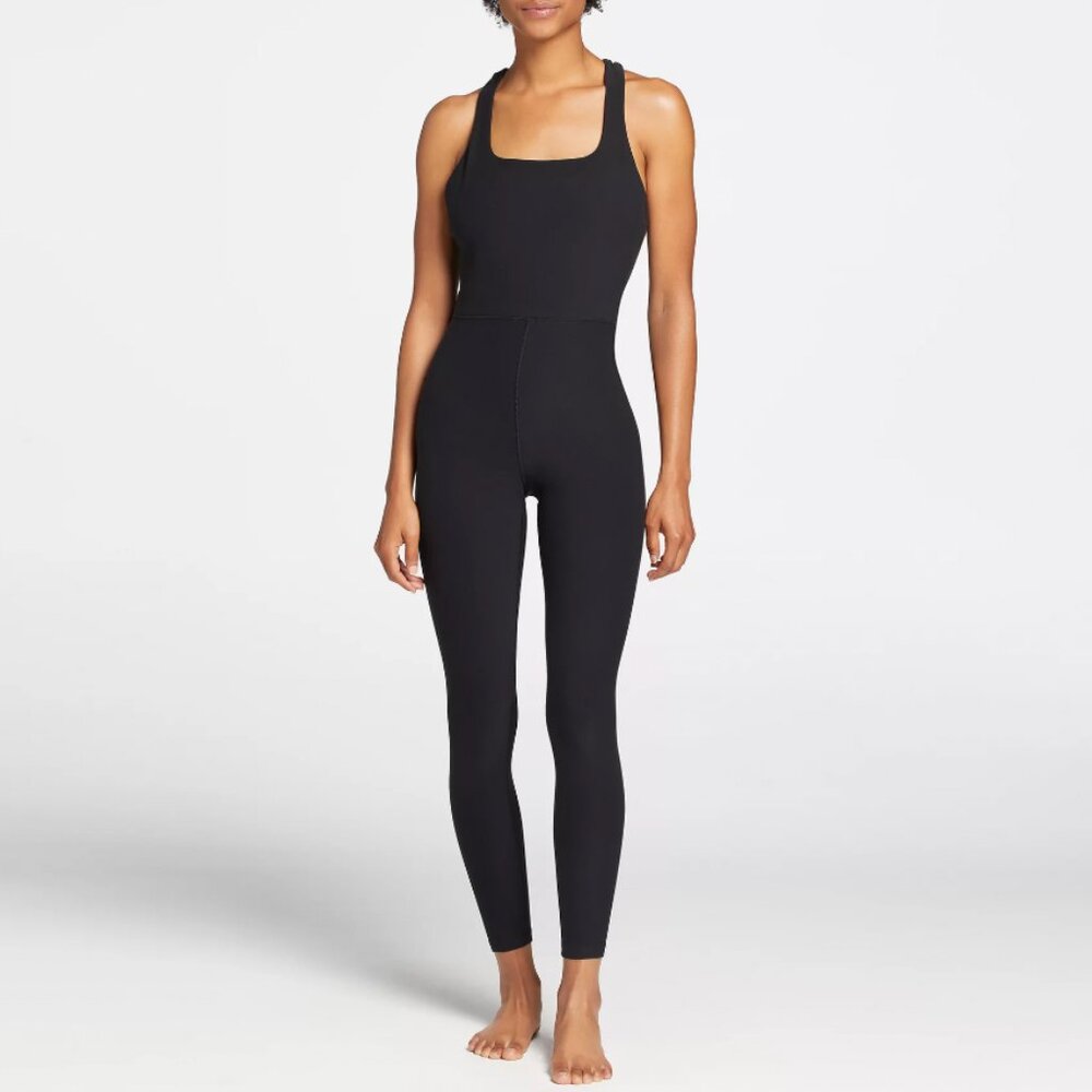 CALIA by Carrie Underwood Black Sleeveless Fitted Jumpsuit